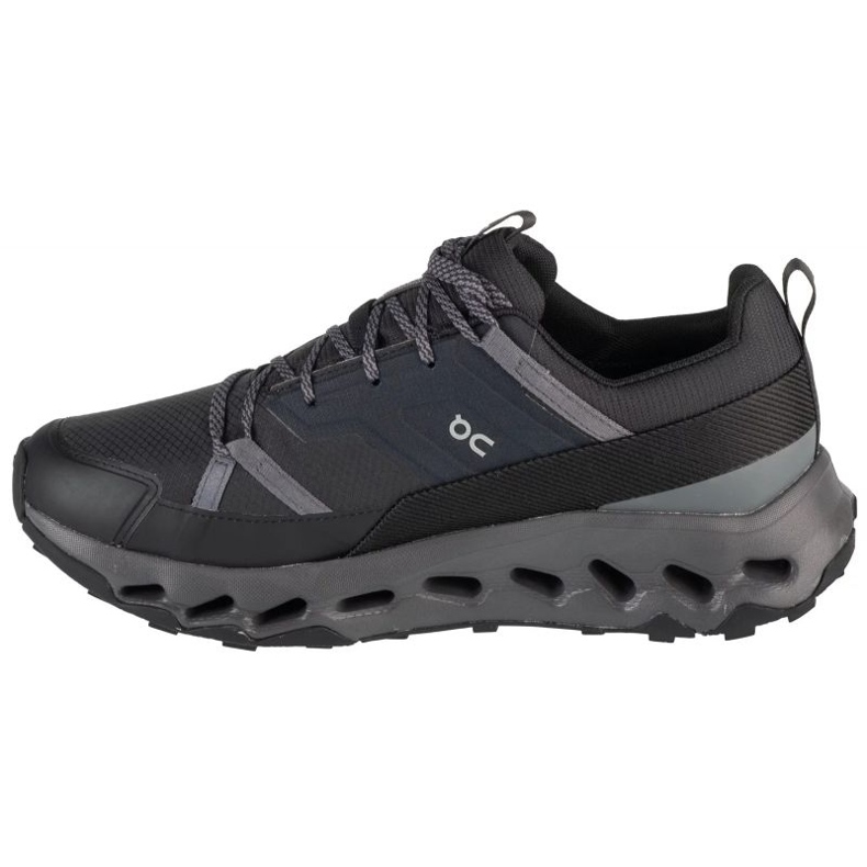On Running Sur les chaussures de course Cloudhorizon imperméables 3ME10050106 le noir 1
