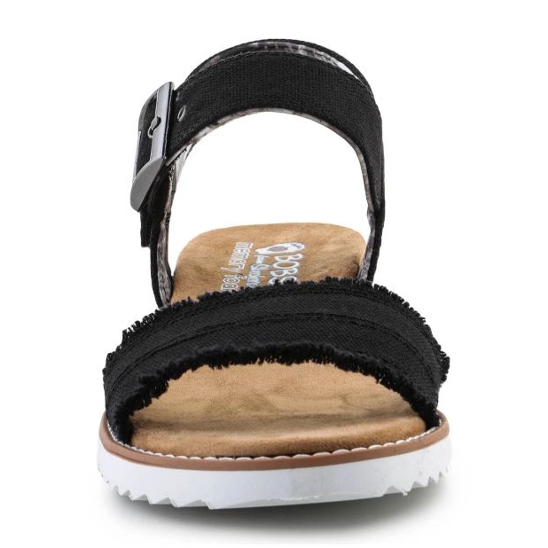 Chaussures Sandales Skechers Espadrilles Bobs Adobe Princess 113541-BLK noir 2