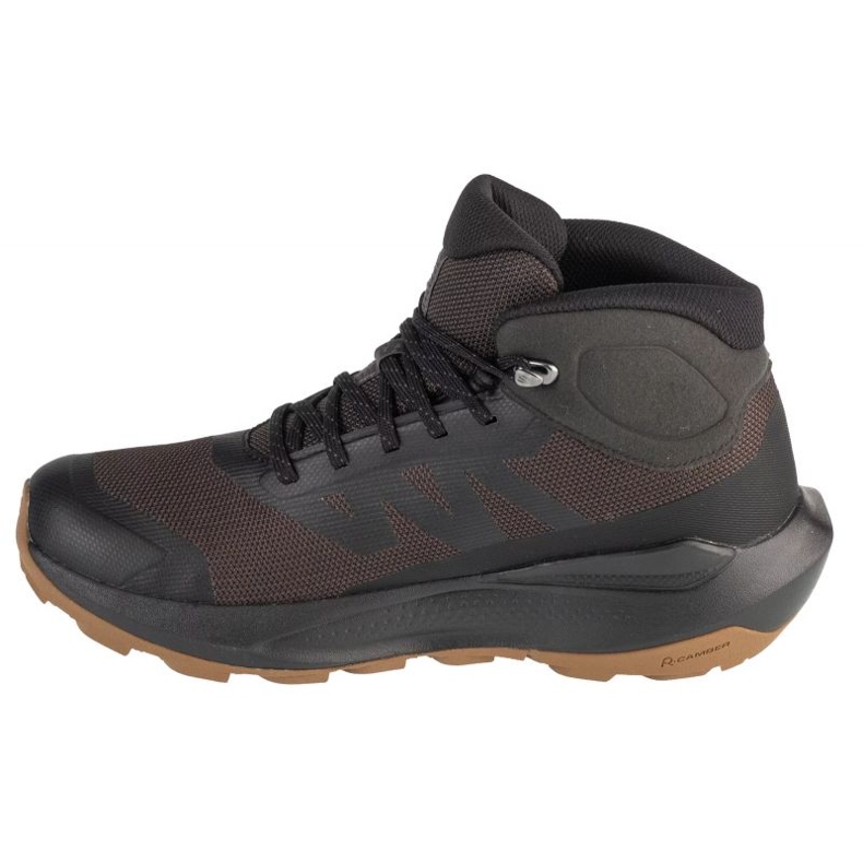 Salomon Elixir Tour Mid WP 475778 Chaussures en bronze avec membrane brun 1