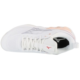 Chaussures de volley-ball Mizuno Wave Luminous 3 V1GC242025 blanche 1