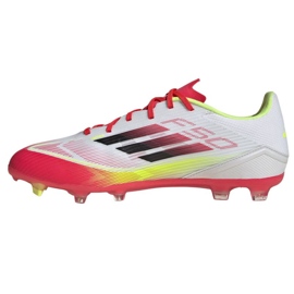 Chaussures Adidas F50 League FG/MG IE1289 blanche 1