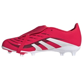 Chaussures Adidas Predator League Ft Fg ID3830 rouge 1