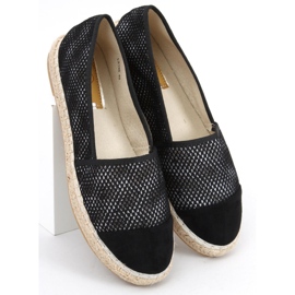 Espadrilles en daim féminin noir le noir 3
