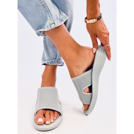 Flip OpenWork Flip - Gris doux 3