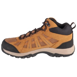 Columbia Redmond III Mid WP 1940581286 Chaussures avec une membrane beige 1