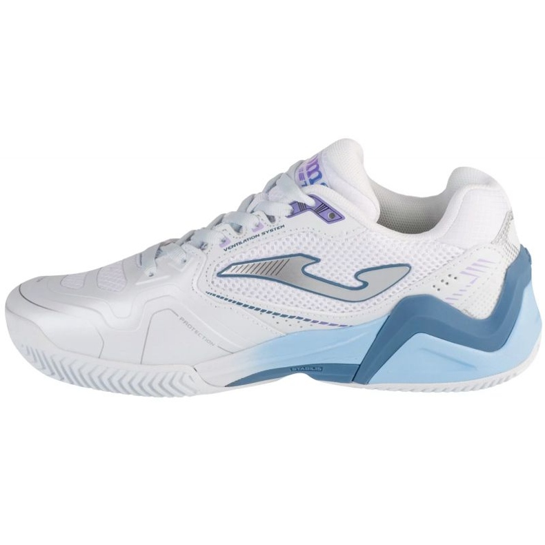 Chaussures de tennis joma set dame 2402 tselw2402c blanc 1