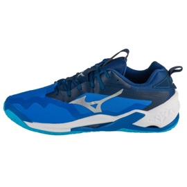 Chaussures de handball Mizuno Wave Stealth Neo Ii X1GA240001 bleu 1