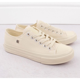 Sneakers féminins classiques Big Star NN274286 Beige 2