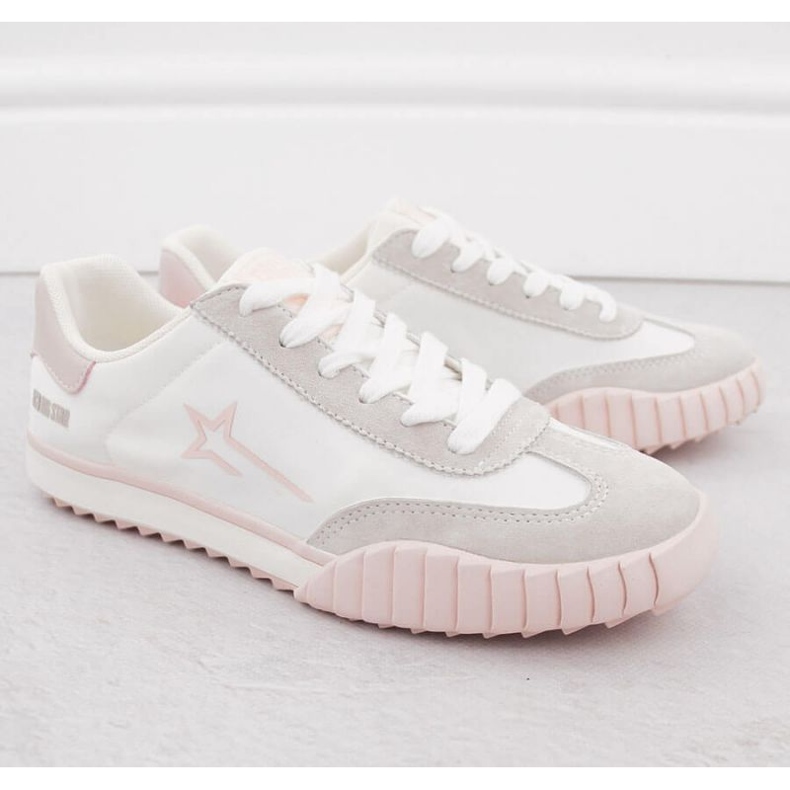 Chaussures de sport pour femmes Big Star NN274868 White blanc 2