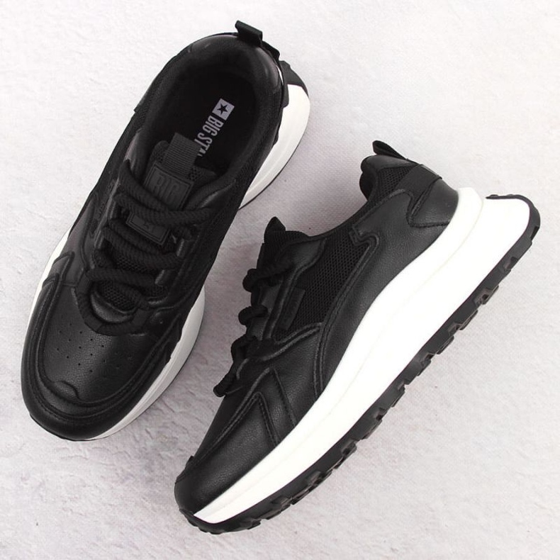 Chaussures de sport pour femmes Big Star NN274A106 Black le noir 2 Chaussures de sport pour femmes Big Star NN274A106 Black le noir 2