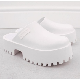 Obstruer sur une semelle massive Big Star NN274015 White blanc 2