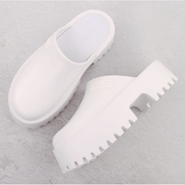 Obstruer sur une semelle massive Big Star NN274015 White blanche 3