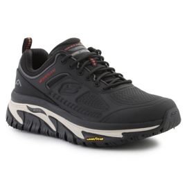 Chaussures Skechers Arch Fit Road Walker Recon 37333-Blk imperméable noir 1
