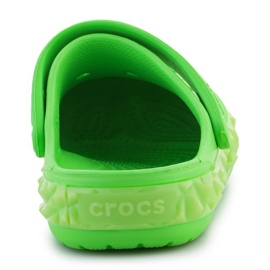 Crocs Croc Band Géométrique Glow Band Clog K Jr 210132-3WA tongs vert 6