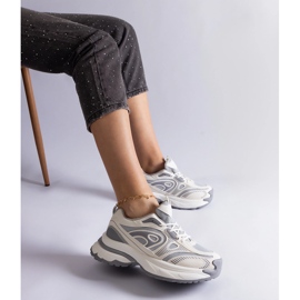 Baskets de sport femme grises 2