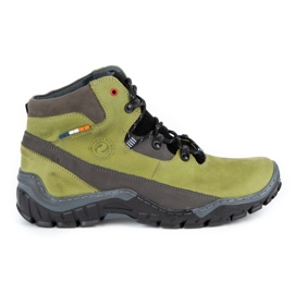 Olivier Chaussures d'hiver pour hommes 134gt laine verte isolée 1