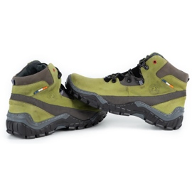 Olivier Chaussures d'hiver pour hommes 134gt laine verte isolée 4