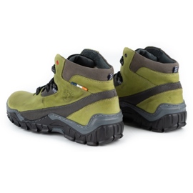 Olivier Chaussures d'hiver pour hommes 134gt laine verte isolée 5
