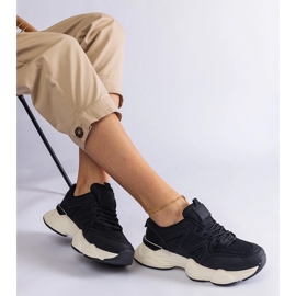 Baskets de sport noires pour femmes le noir 1 Baskets de sport noires pour femmes le noir 1