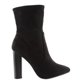 Bottes sur le poteau noir SY23P noir 2