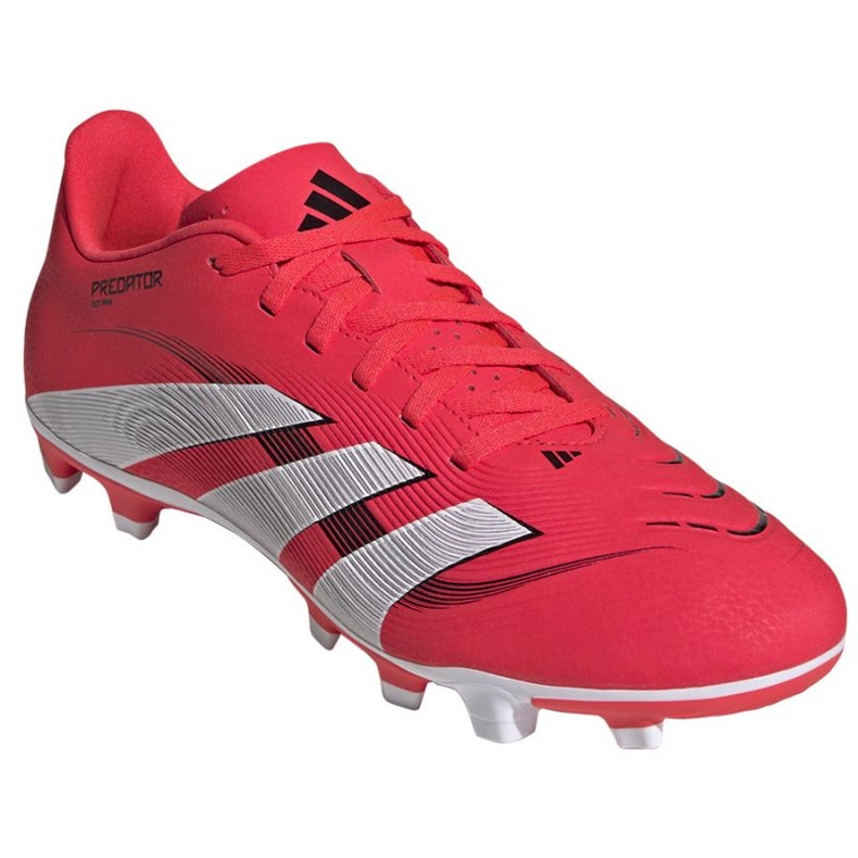 Adidas Predator Club FG / Mg ID1326 Chaussures de football rouge 1