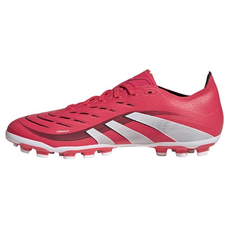Chaussures de football Adidas Predator League 2G / 3G AG ID3837 rouge 1