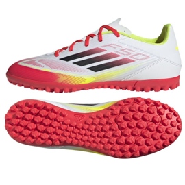 Adidas F50 Club TF IE1225 Chaussures de football blanc 1
