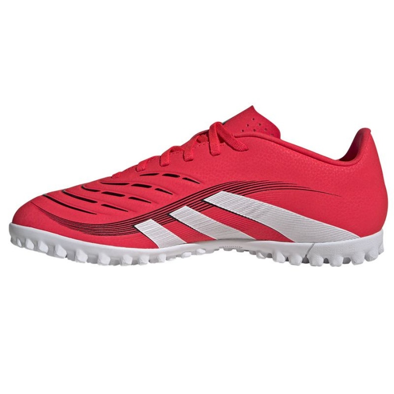 Adidas Predator Club TF ID3784 Chaussures de football rouge 1