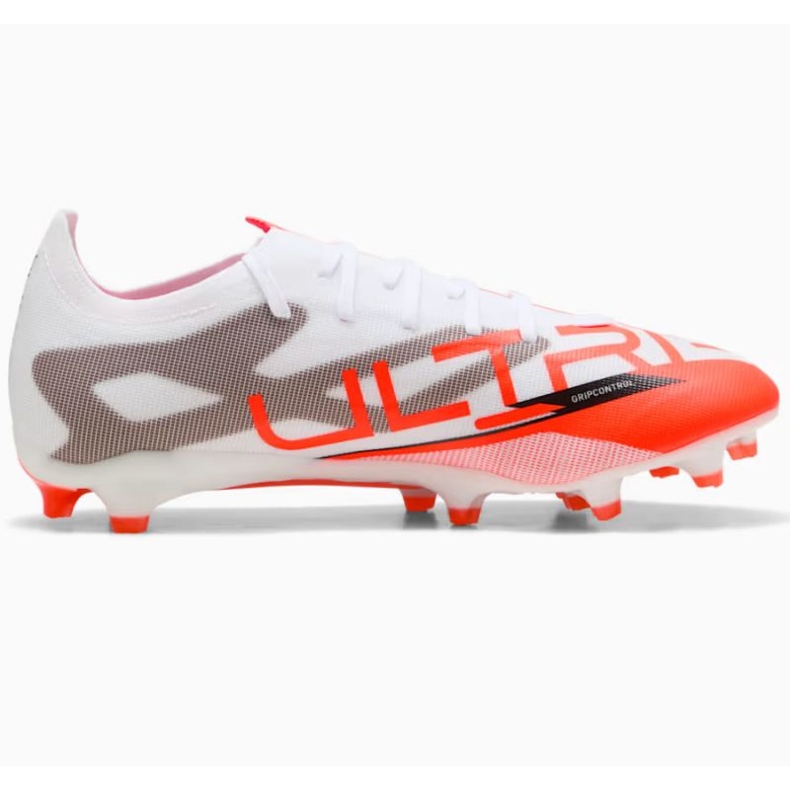 Puma Ultra 5 Match FG / MG 108166-01 Chaussures de football blanche 1 Puma Ultra 5 Match FG / MG 108166-01 Chaussures de football blanche 1