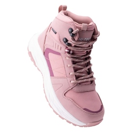 Hi-Tec Rozes Mid WP Wo's Trekking Chaussures avec une membrane rose 3
