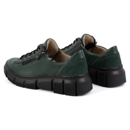 Olivier Chaussures en cuir pour femmes 1223 vert 5