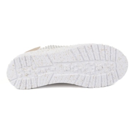 WASAK Chaussures pour femmes, baskets en cuir openwork 0720pw blanc blanche 4