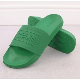 Big Star NN174650 Flip d'eau pour hommes -flops vert 3