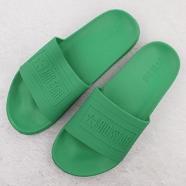 Big Star NN174650 Flip d'eau pour hommes -flops vert 4