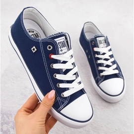 Sneakers classiques Big Star NN274653 Bleu marine 1