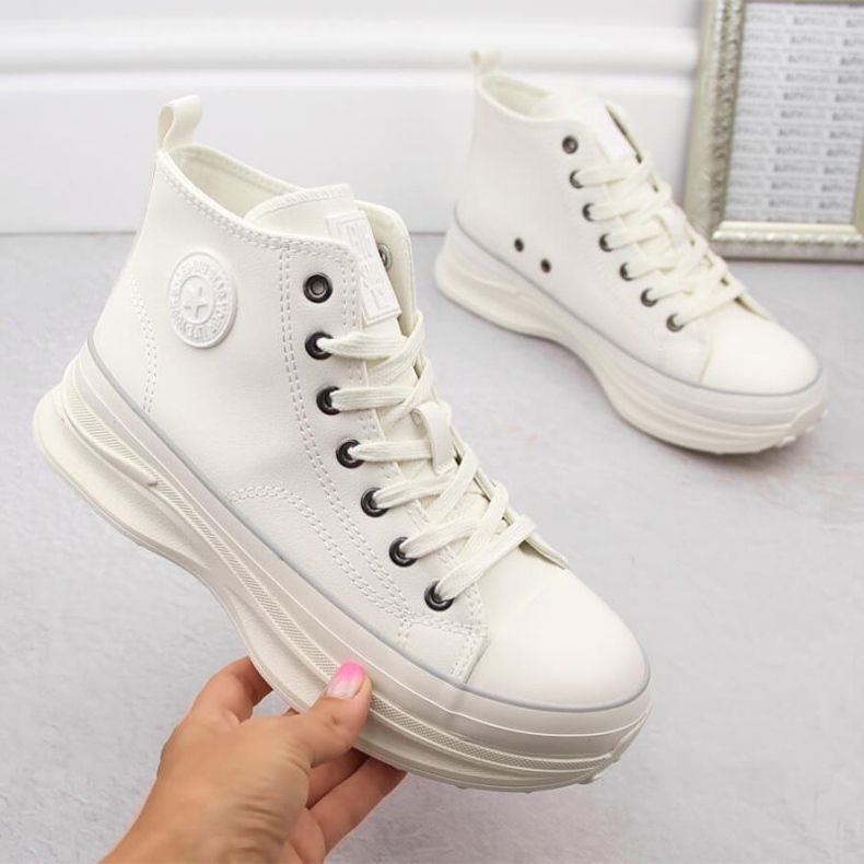 Big Star OO274064 Sneakers sur la plate-forme blanche 1 Big Star OO274064 Sneakers sur la plate-forme blanche 1