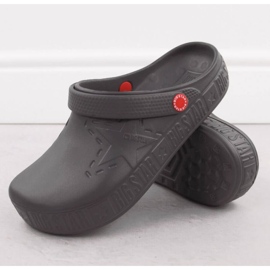Big Star II275013 Graphite Clogs gris 3