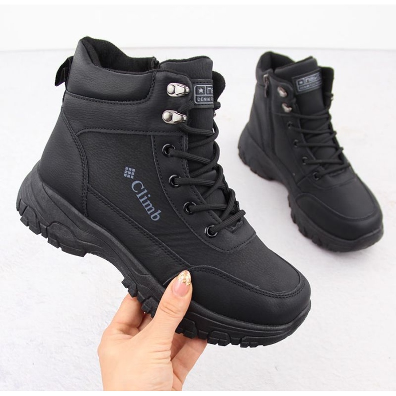 Bottes de randonnée W NEWS 7921 EU661A noir 1