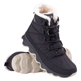 Boots de neige hi-tec noir isolé noir le noir 1