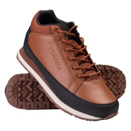 Chaussures pharayo fitanu en marron en cuir naturel brun 1
