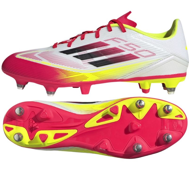 Chaussures de football Adidas F50 League SG IE1237 blanche 1