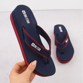 Big Star NN274A725 Navy Blue Jumpers bleu 1