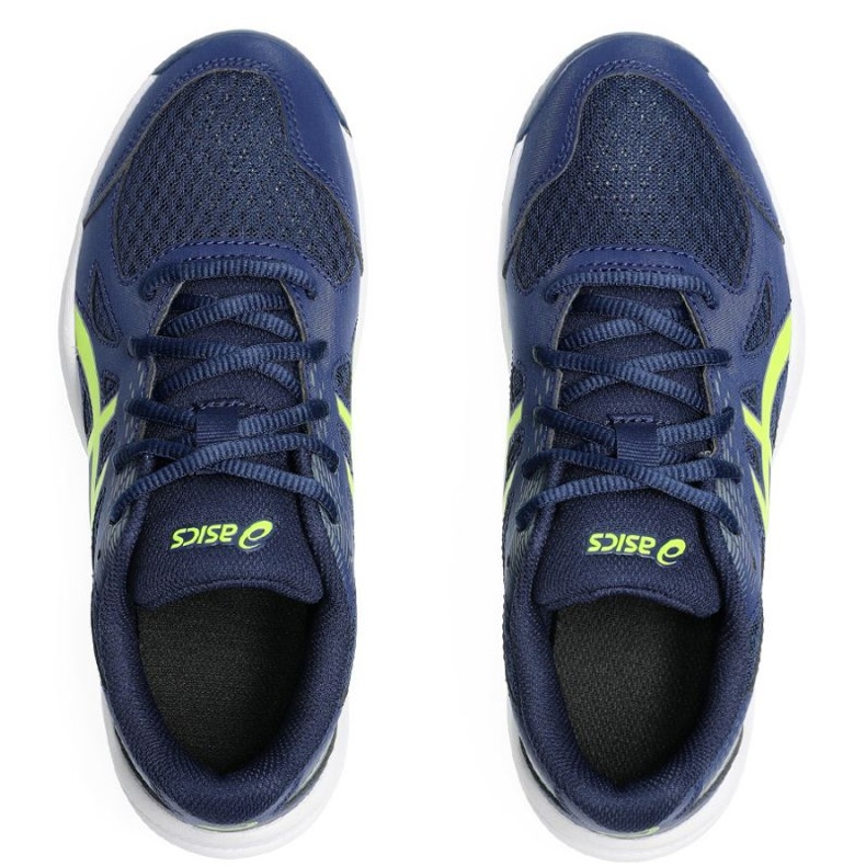 Asics Upcurt 6 GS 1074A045 400 Chaussures de volleyball bleu 1