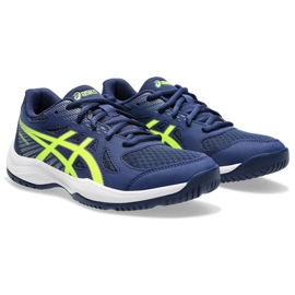 Asics Upcurt 6 GS 1074A045 400 Chaussures de volleyball bleu 2