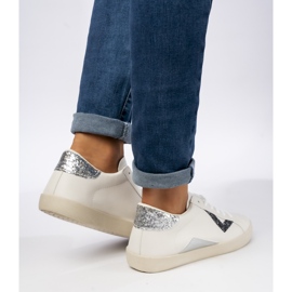 Inserts de paillettes de baskets pour femmes le noir 4