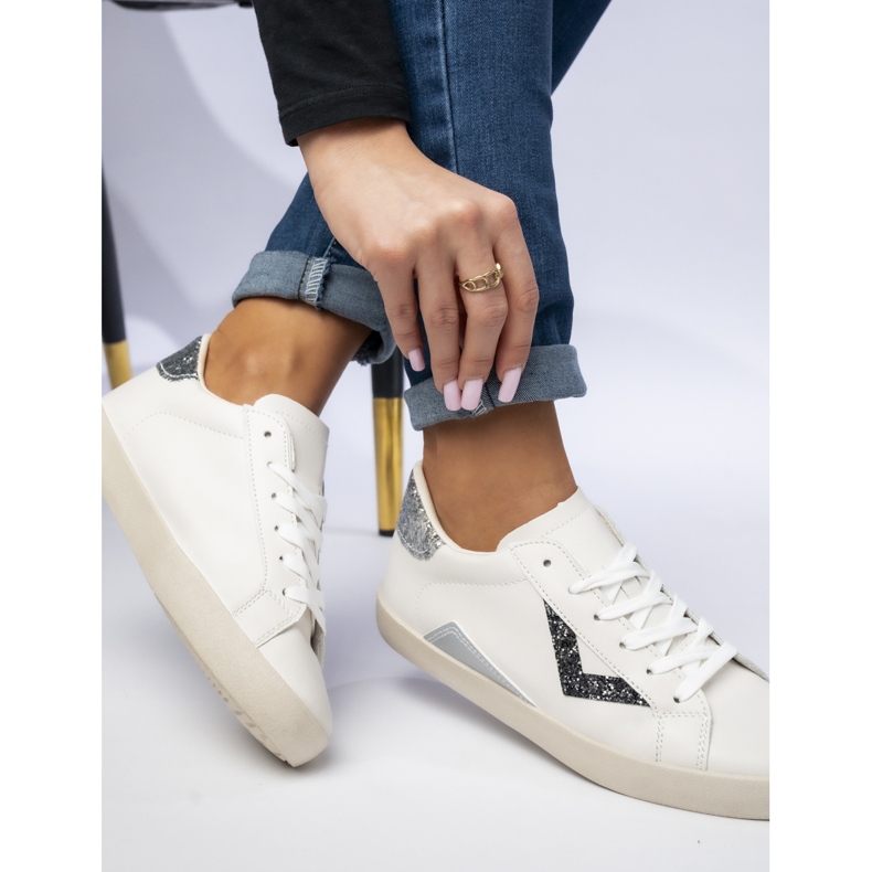 Inserts de paillettes de baskets pour femmes noir 1