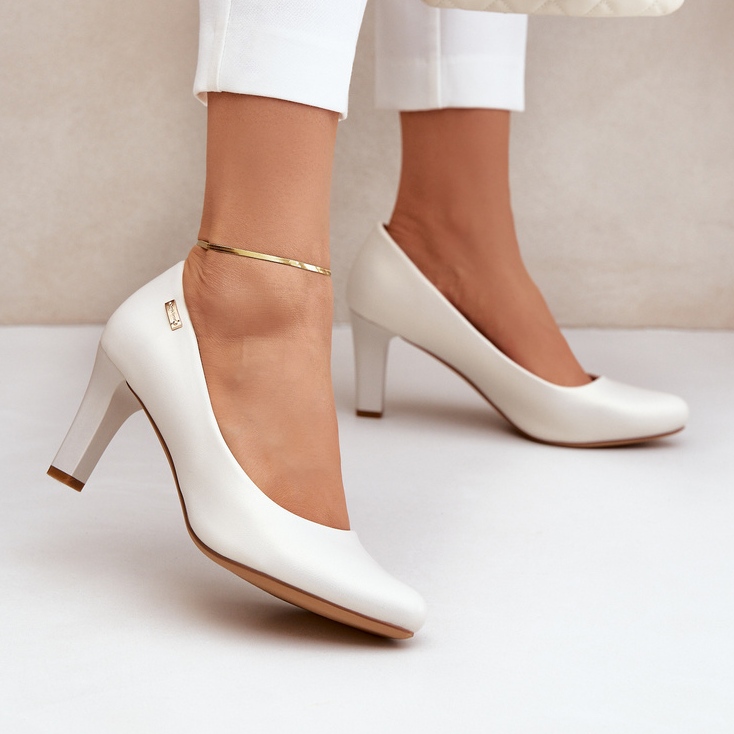 Pumps pour femmes Sergio Leone Pearl beige 2
