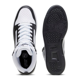 Puma Rebound V6 392326-01 blanc et blanc le noir 3