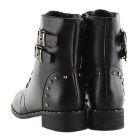 Noir Bottines à lacets PE155P noir 1