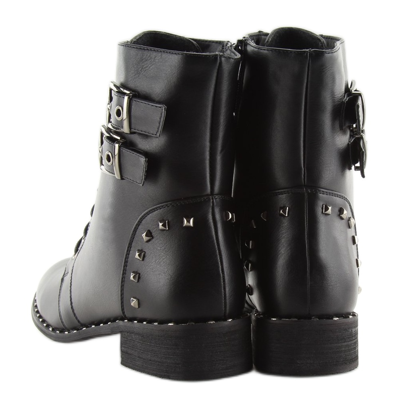 Noir Bottines à lacets PE155P noir 1